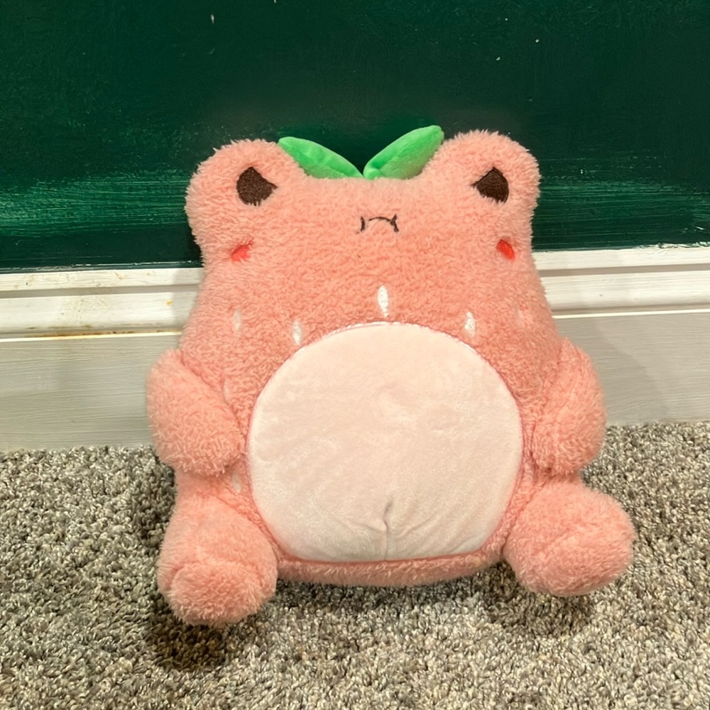 Adorable Pink Plush Toy